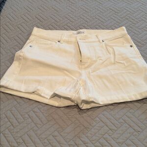 LOFT Women's White Shorts